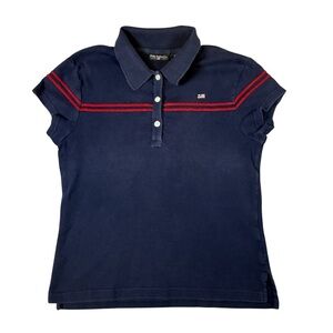 Ralph Lauren Black Label Polo Shirt Youth Girls L Black Casual